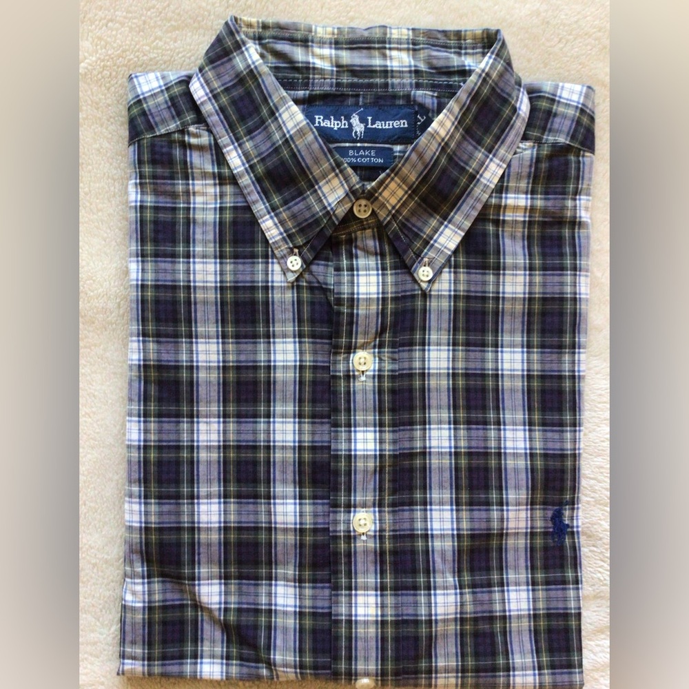 Polo by Ralph Lauren Stewart Plaid Button-Down Blake Shirt